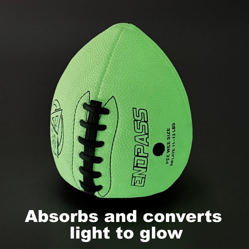 ENDPASS Pass and Catch Absorbing Light Glow in The Dark Pass Back Football Training Practice Equipment for Youth Ball Handling Shooting Skill Improving Supplies - Image 3